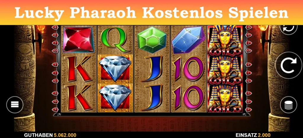 lucky pharaoh kostenlos spielen