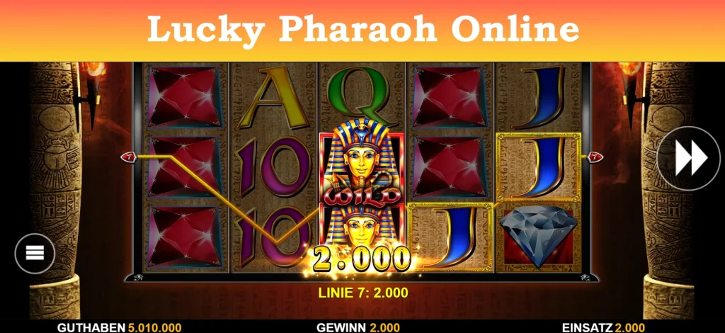 lucky pharaoh online