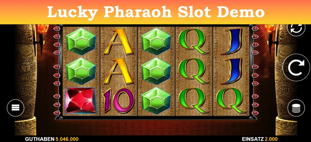 lucky pharaoh slot demo