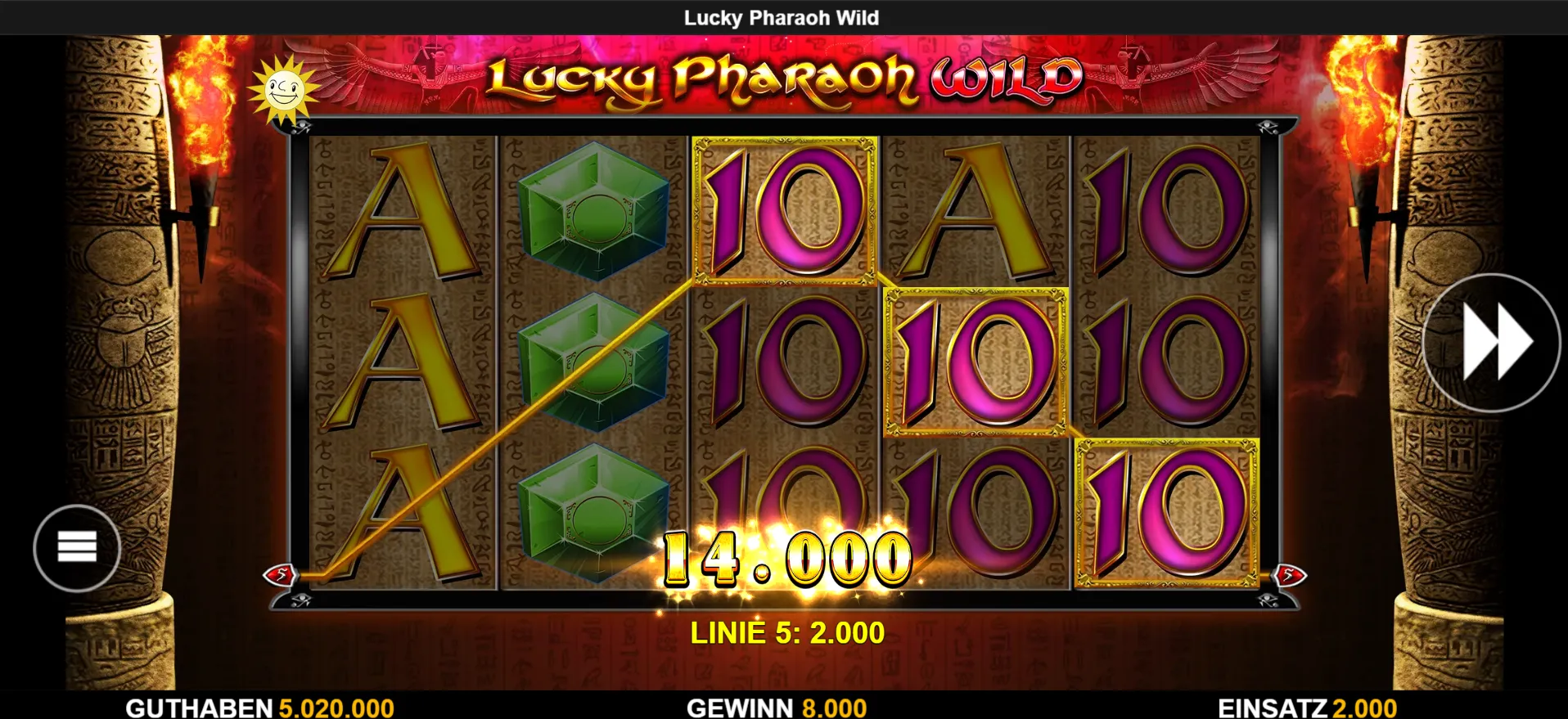 Lucky Pharaoh Demo